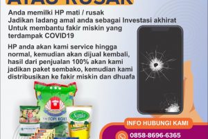 Donasi HP Rusak atau Mati